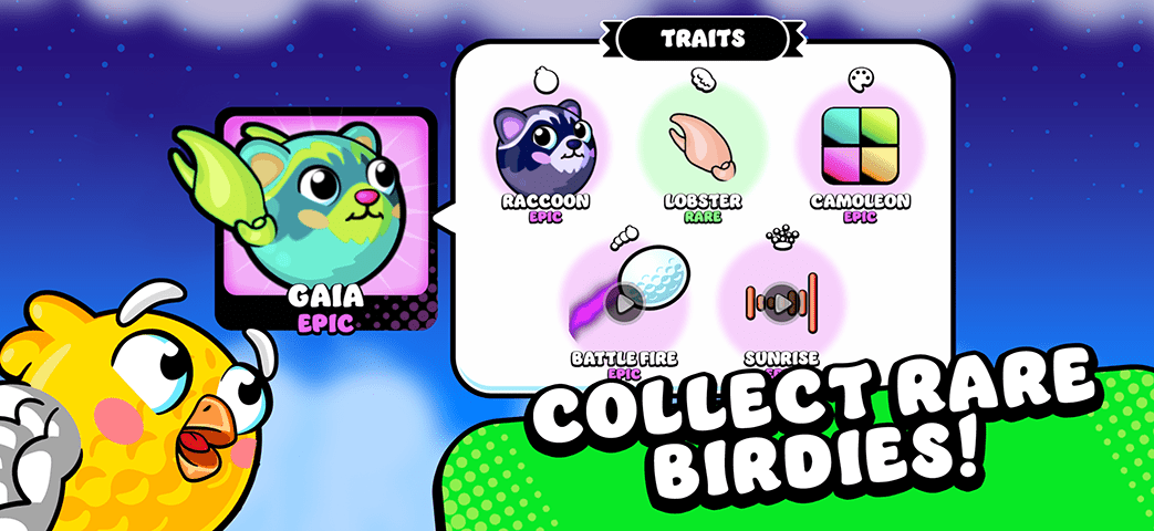 Collect Rare Bidies!